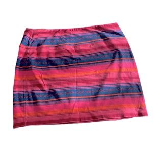 Southwestern style women’s mini skirt size medium